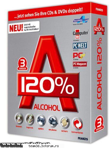 alcohol 120% 1.9.8.7612 retail 120%, is a powerful windows cd and dvd burning software that makes it